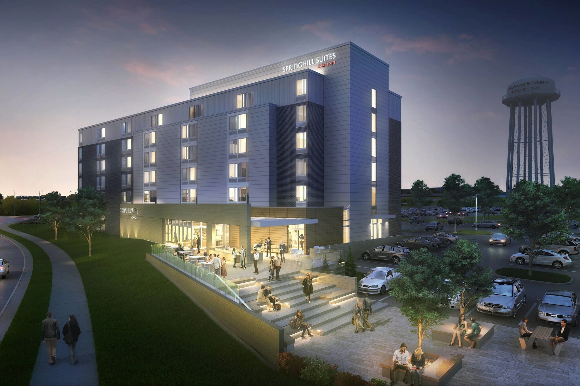 Springhill Suites By Marriott Milwaukee West/Wauwatosa Eksteriør billede